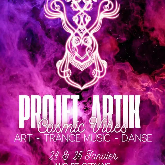 PROJET ARTIK Cosmic Vibes_Saint-Gervais-les-Bains