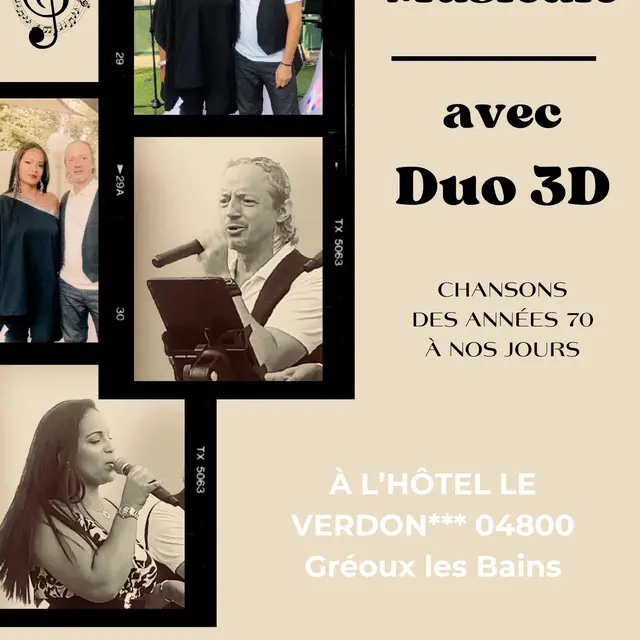 AFFICHE ANIMATION MUSICALE