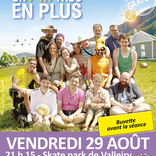 Cinéma plein air : Un p'tit truc en plus_Valleiry