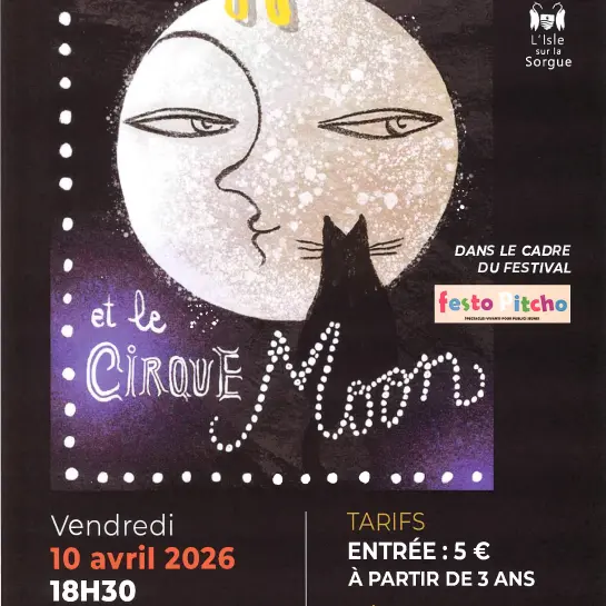 Spectacle Griff et le Cirque Moon_L'Isle-sur-la-Sorgue