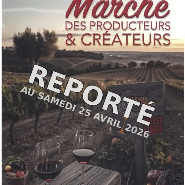 Marché des Producteurs et créateurs_Sarrians