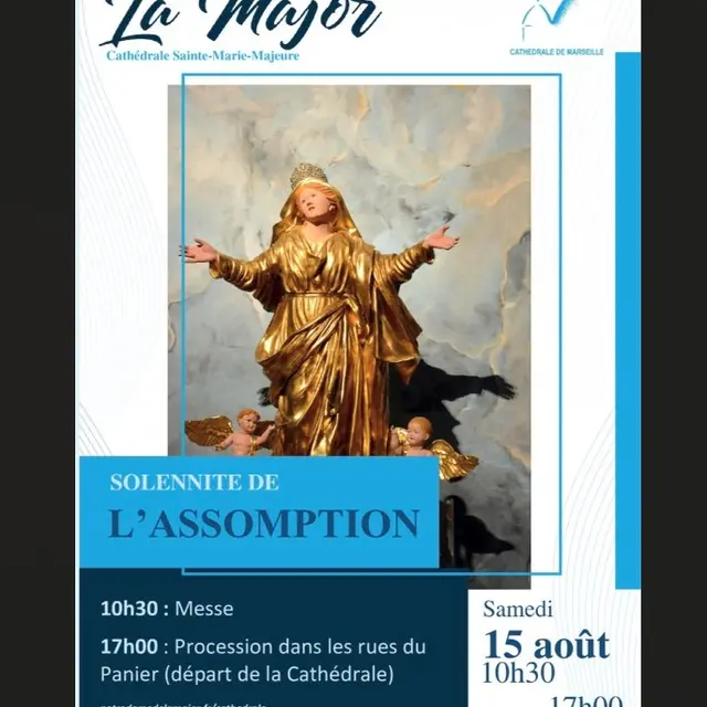 Fête de l'Assomption : procession et célébration_Marseille
