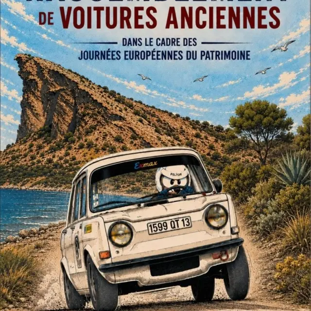 Journées du Patrimoine - Rassemblement de Voitures Anciennes_La Ciotat