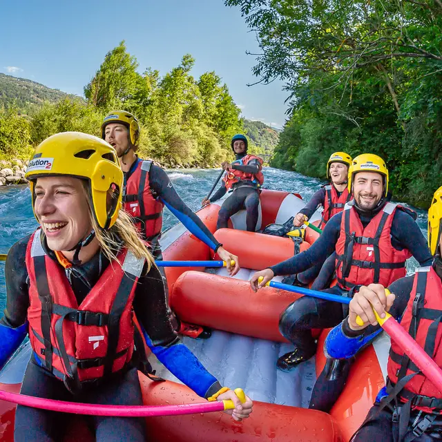 Descente en rafting sur la Dranse - parcours découverte_Thonon-les-Bains