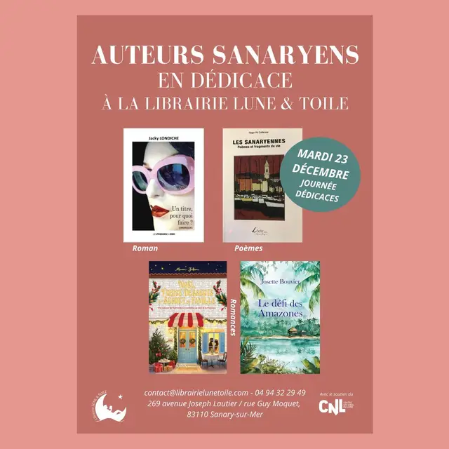 Auteurs Sanaryens en dédicace_Sanary-sur-Mer