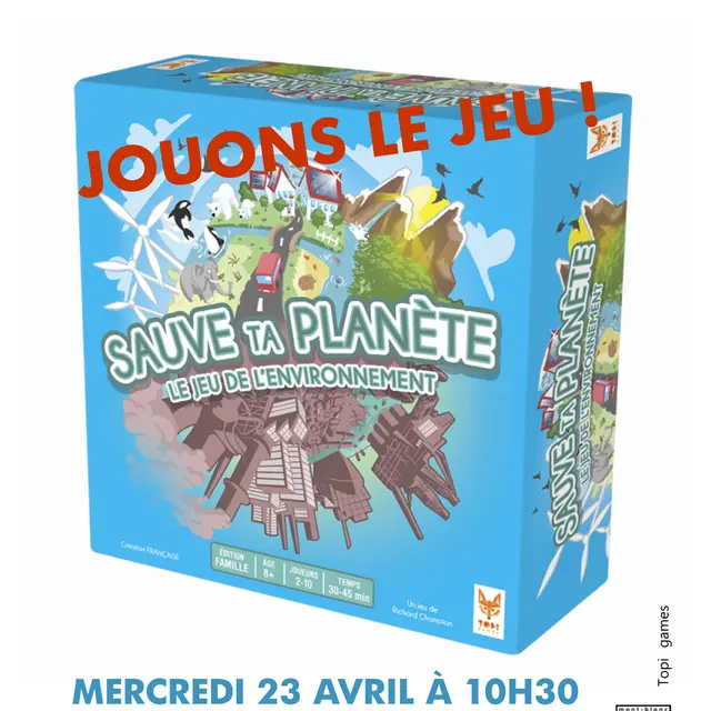 Jouons le jeu à la bibliothèque : 