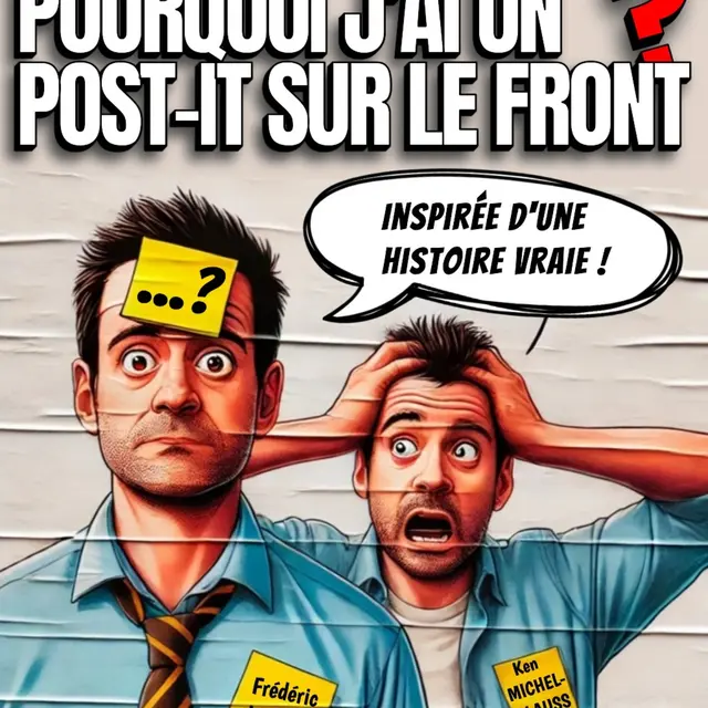 Pourquoi j'ai un post-it sur le front ?