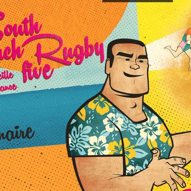 26e édition du South Beach Rugby Five_Marseille