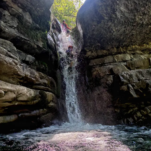 Canyoning découverte - Canyon de Rabou avec Ecrins Spéléo Canyon_Rabou