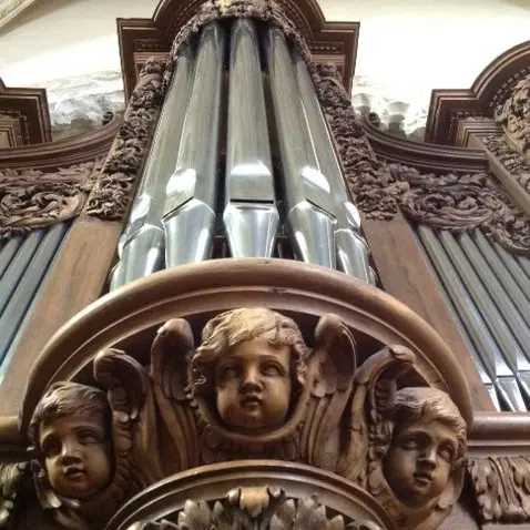 Les élèves de la classe d'orgue