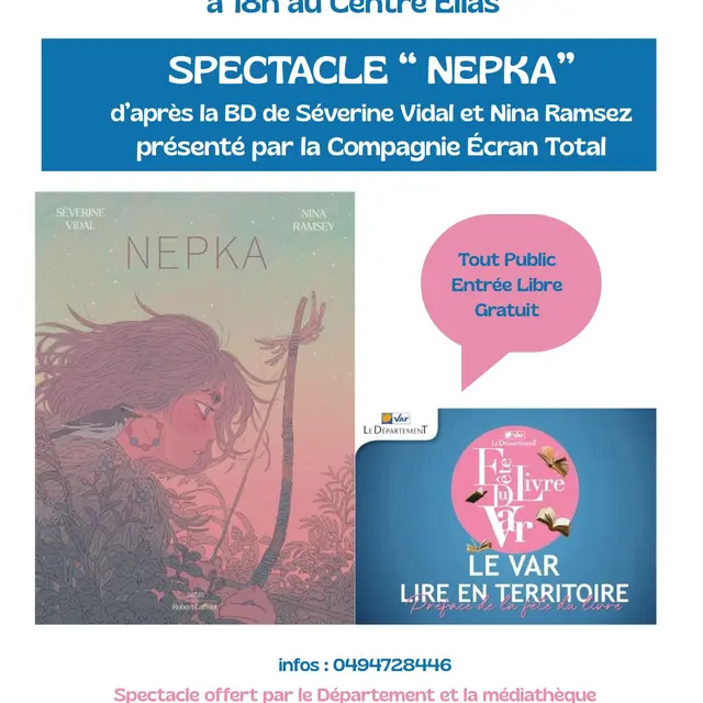 Spectacle de chant, théâtre et danse : Nepka_Barjols