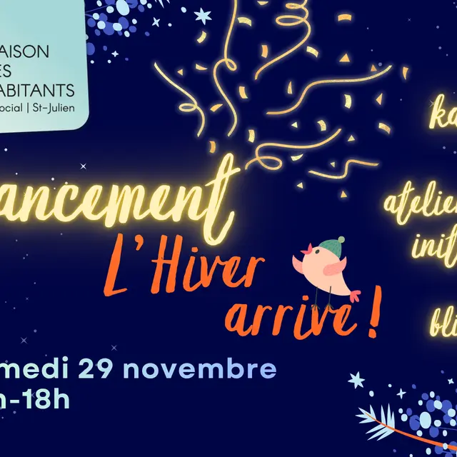Journée de lancement de L'Hiver arrive !_Saint-Julien-en-Genevois