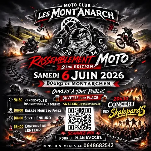 Rassemblement moto - 2e édition_Montarcher