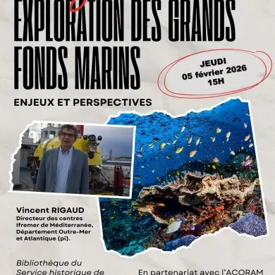 Conférence - Exploration des grands fonds marins, enjeux et perspectives_Toulon