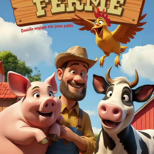 Mini Kids : Spectacle Magie à la ferme_Les Orres