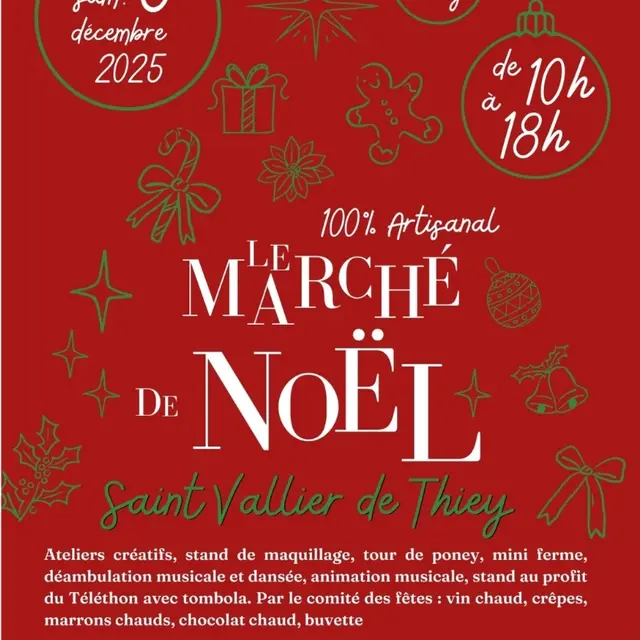 MARCHÉ DE NOËL_Saint-Vallier-de-Thiey