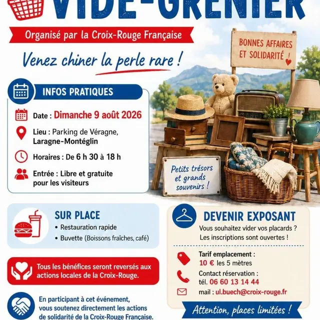 Vide greniers de la Croix-Rouge_Laragne-Montéglin