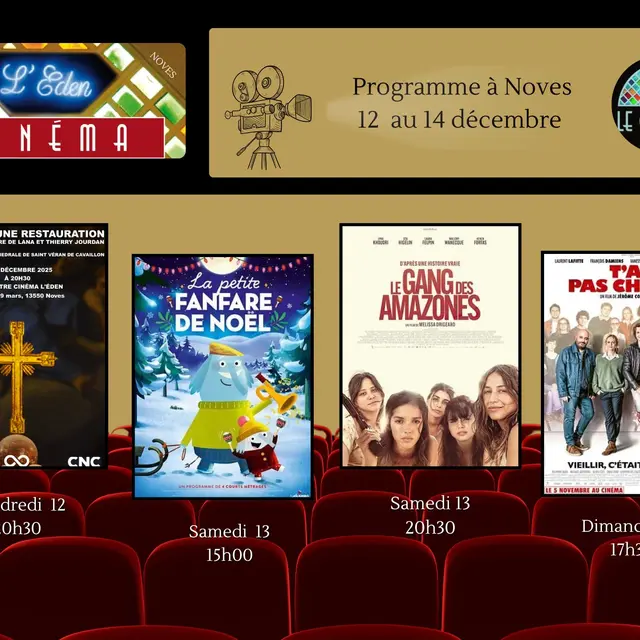 Programme Cinéma de L'Eden_Noves