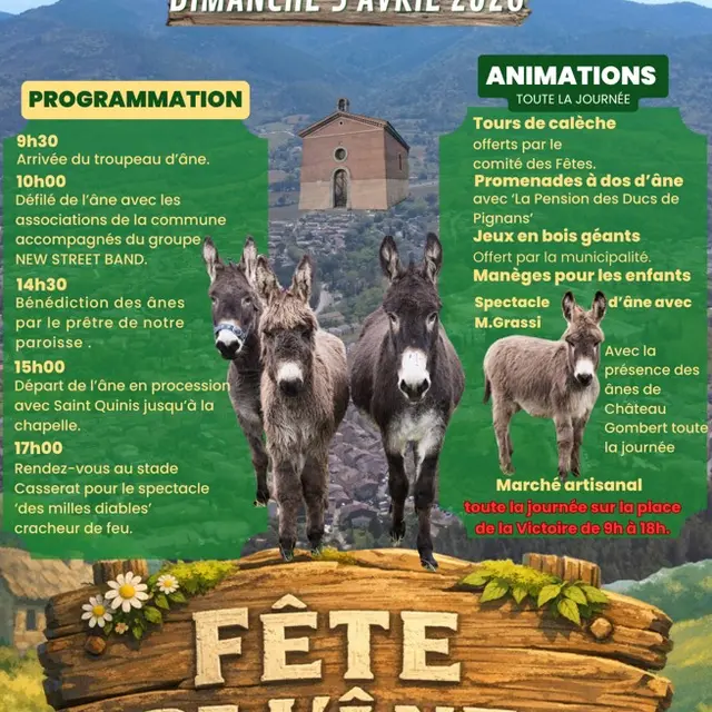 Fête de l'âne à Gonfaron_Gonfaron