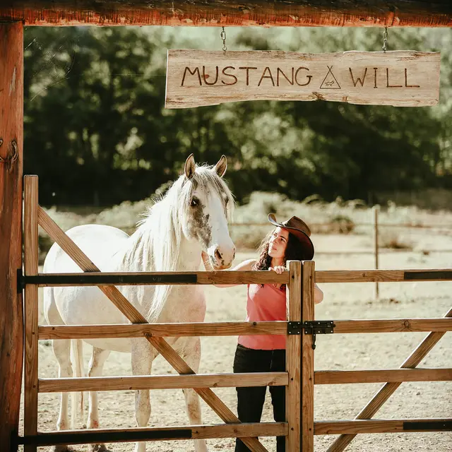 Ranch MustangWill - Mary et sa jument mustang Bella