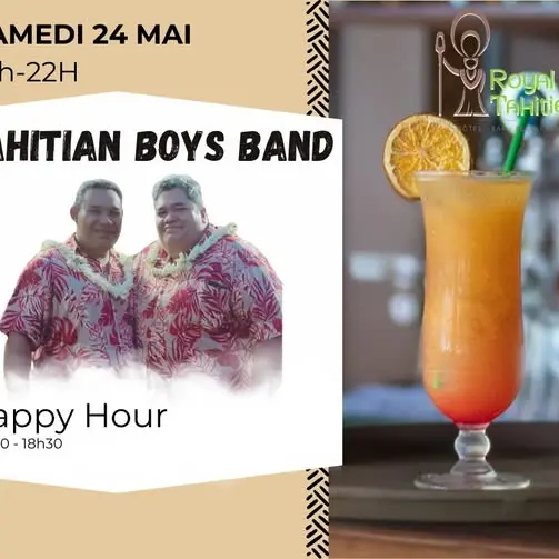 Tahitian boys band  en concert - Royal Tahitien_Pirae