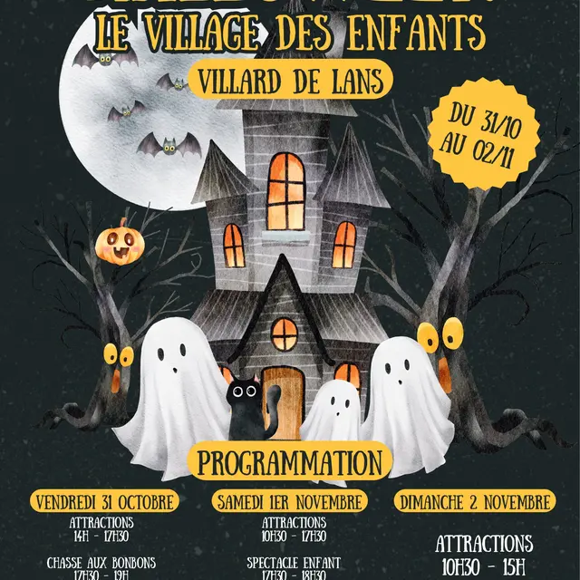 Halloween sur la place_Villard-de-Lans