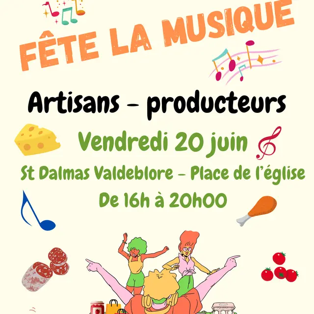 Marché à thème Fête de la Musique_Valdeblore