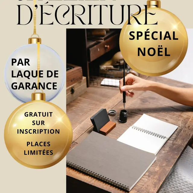 Atelier d’écriture par Laque de Garance - Spécial Noël_Noves