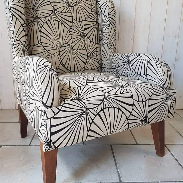 Fauteuil géométrique