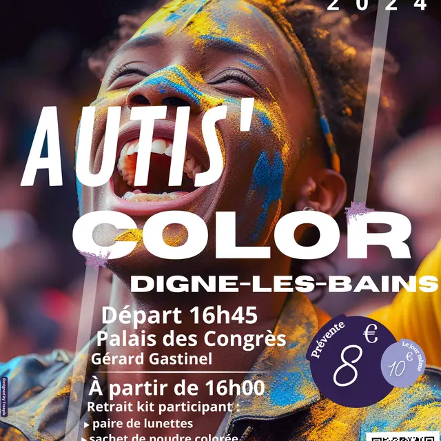 Affiche Autis' Color Run