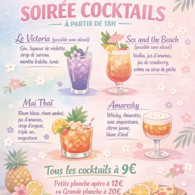 Soirée cocktail_Saint-Martin-Vésubie