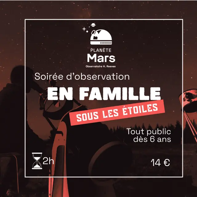 En famille sous les étoiles - Soirée découverte astronomique