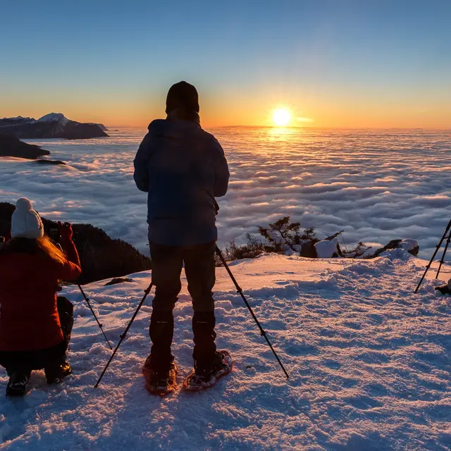 coucher du soleil