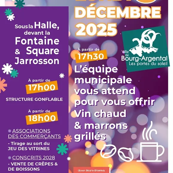 Soirée Marrons grillés et vin chaud_Bourg-Argental