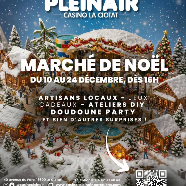 Marché de Noël du Casino Pleinair_La Ciotat