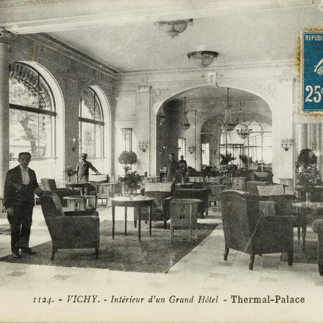Intérieur d’un grand hôtel : Thermal Palace