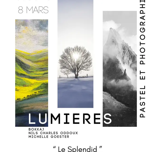 Exposition Lumières avec Art'mada_Villard-de-Lans