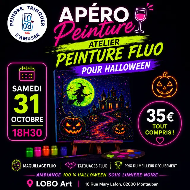 lobo-art-montauban-soiree-apero-fluo-halloween