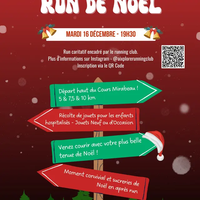 Affiche A3 - Run de Noël