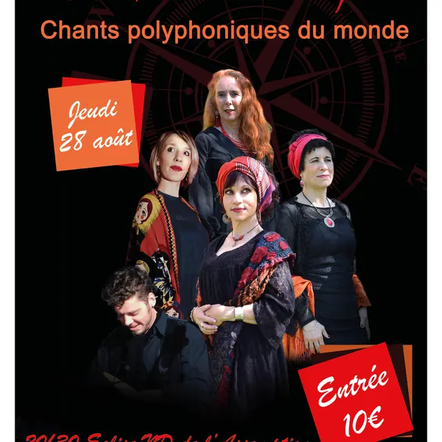 Concert - Les voix de Gaïa_Saint-Martin-Vésubie