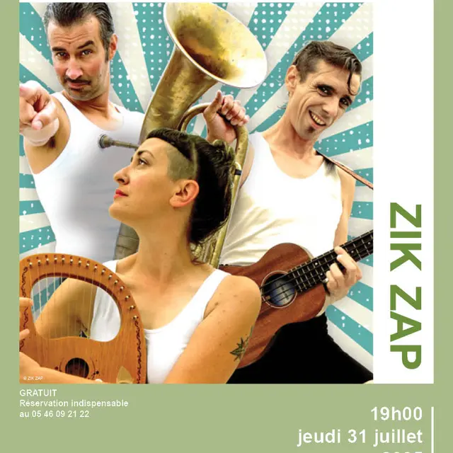 SPECTACLE - ZIK ZAP_Saint-Martin-de-Ré