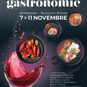 Visuel 2025 Salon de la gastronomie