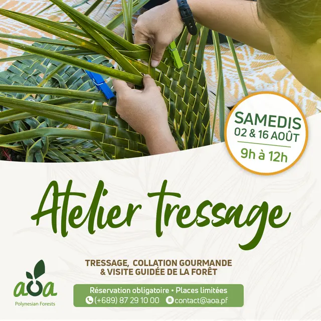 Atelier de tressage_Teva i Uta