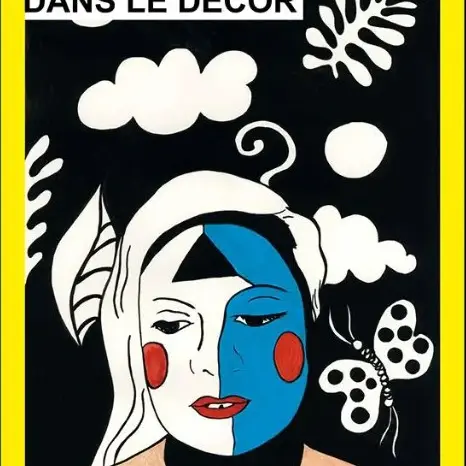 Exposition Karina Bisch. La tête dans le décor_Biot