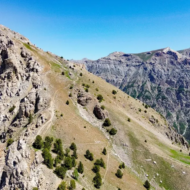 Crêtes de Vars par la Pinée