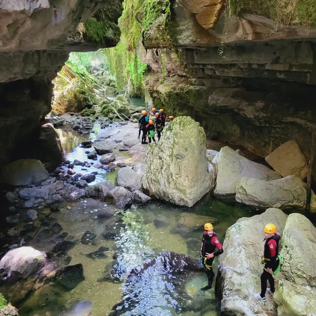 canyoning en savoie le groin
