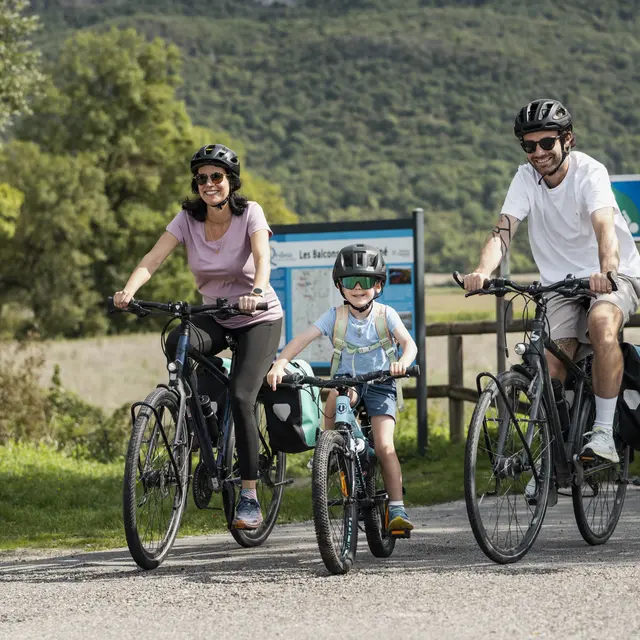 Vélo en famille sur ViaRhôna