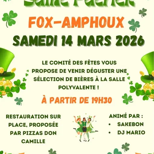 Fête de la Saint Patrick_Fox-Amphoux