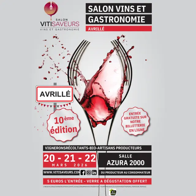 Affiche salon vitisaveurs