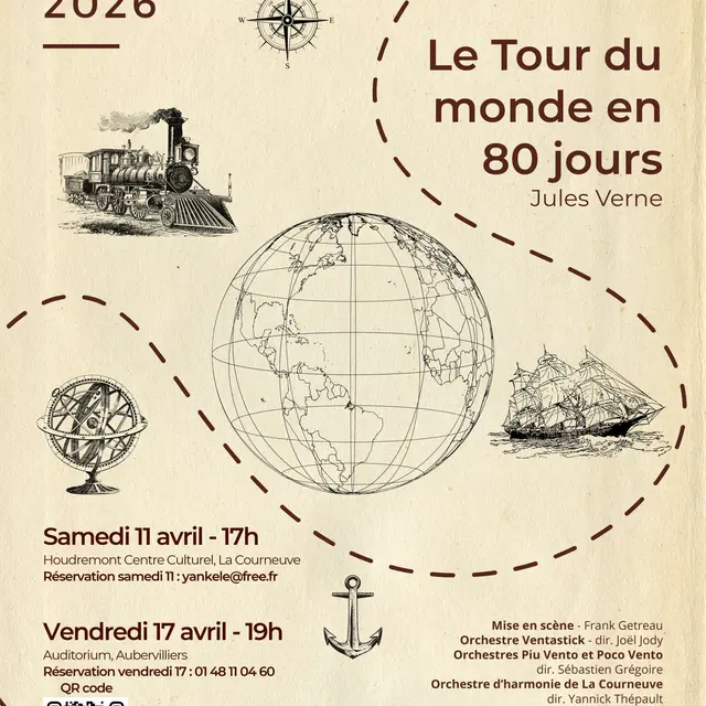 Concert - Le tour du monde en 80 jours de Jules Verne_Saint-Denis